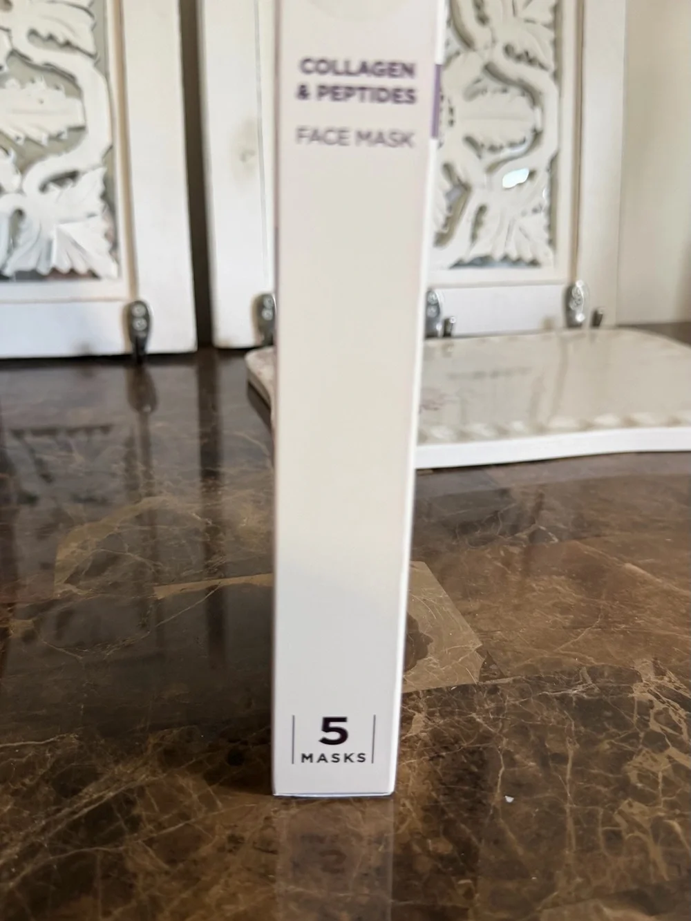 Azure Collagen & Peptides Firming Face Mask — Purple